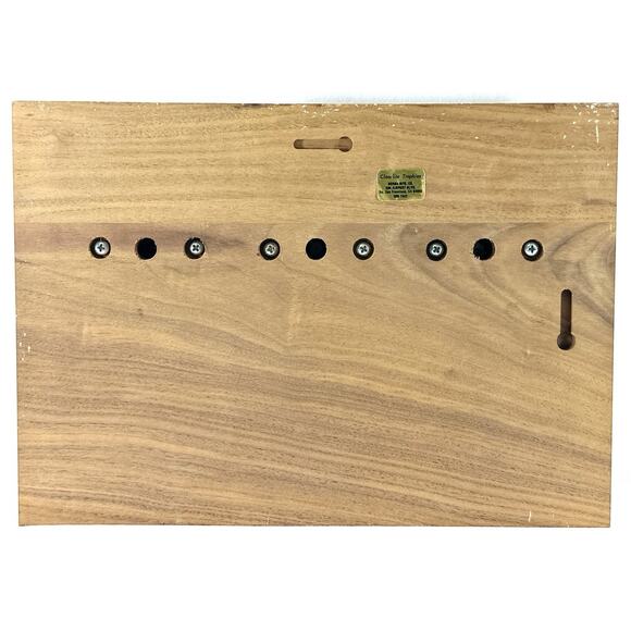 United Airlines Award Plaque Springfield Weather Station Barometer Thermometer - Picture 5 of 5